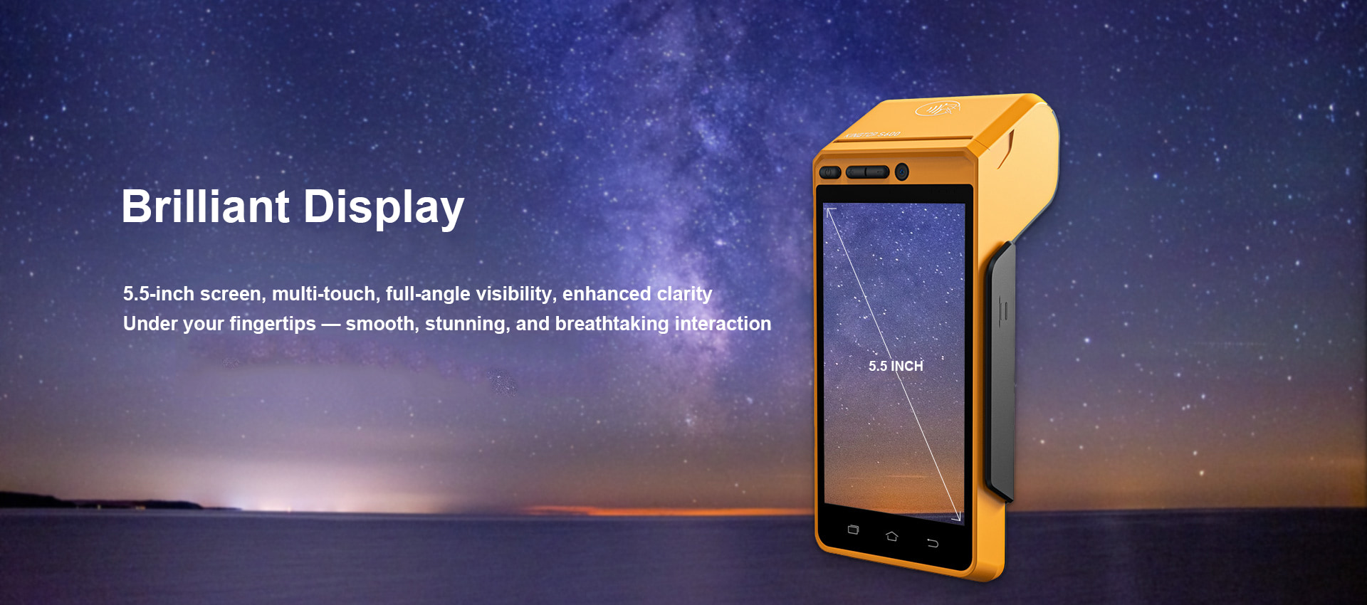 HD Screen Handheld POS Machine