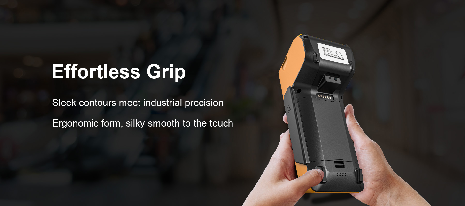 Large Capacity Battery Handheld POS Terminal