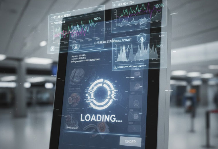 self-service machine screens self-service machine screens