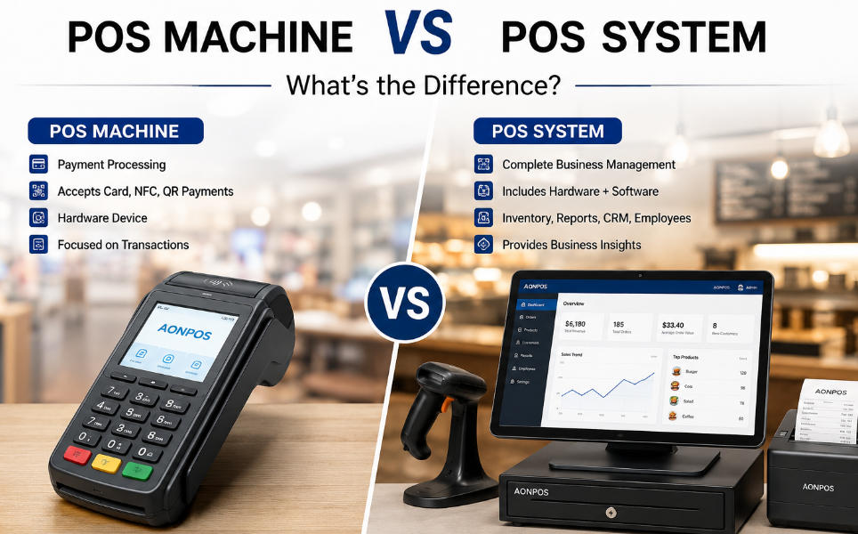 POS Machine vs POS System