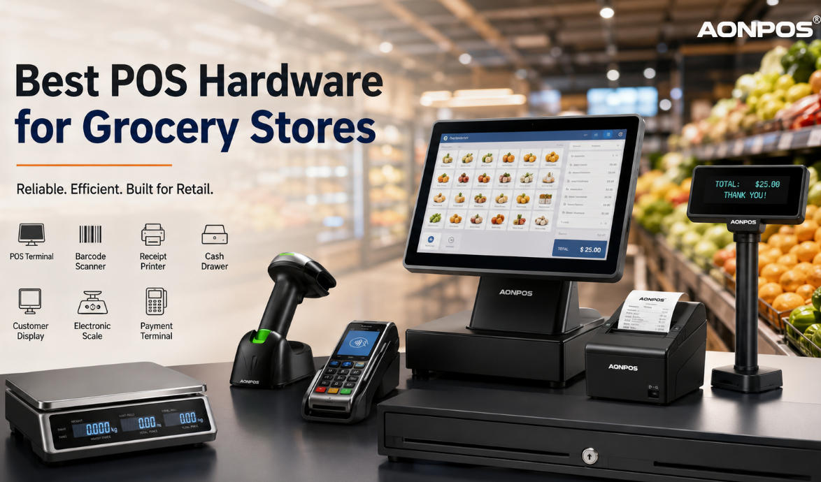 grocery POS hardware