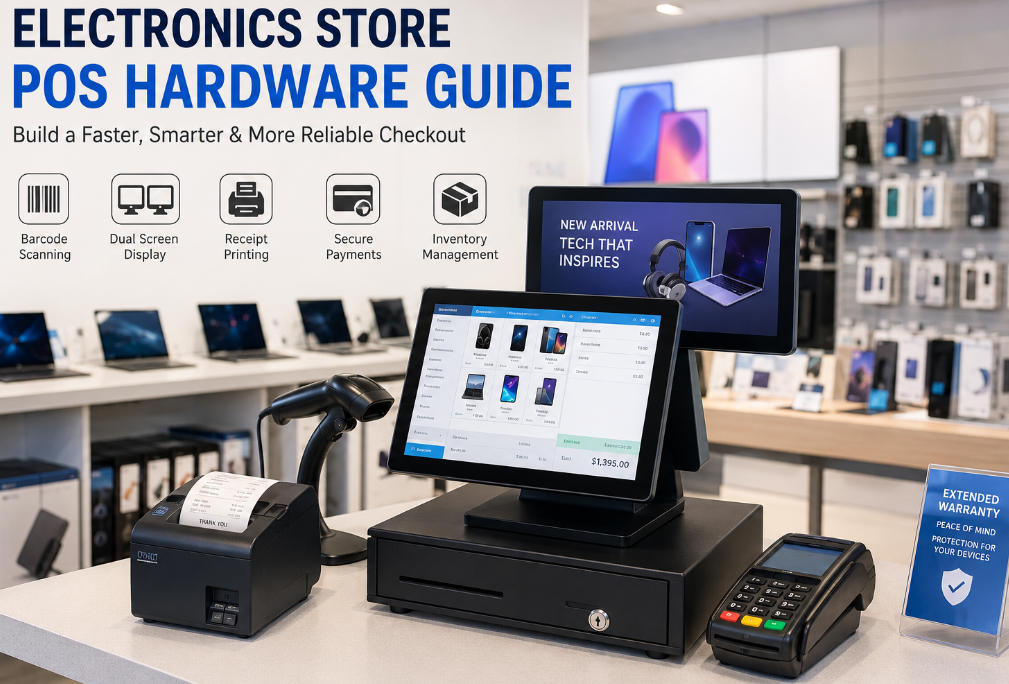 Electronics Store POS Hardware