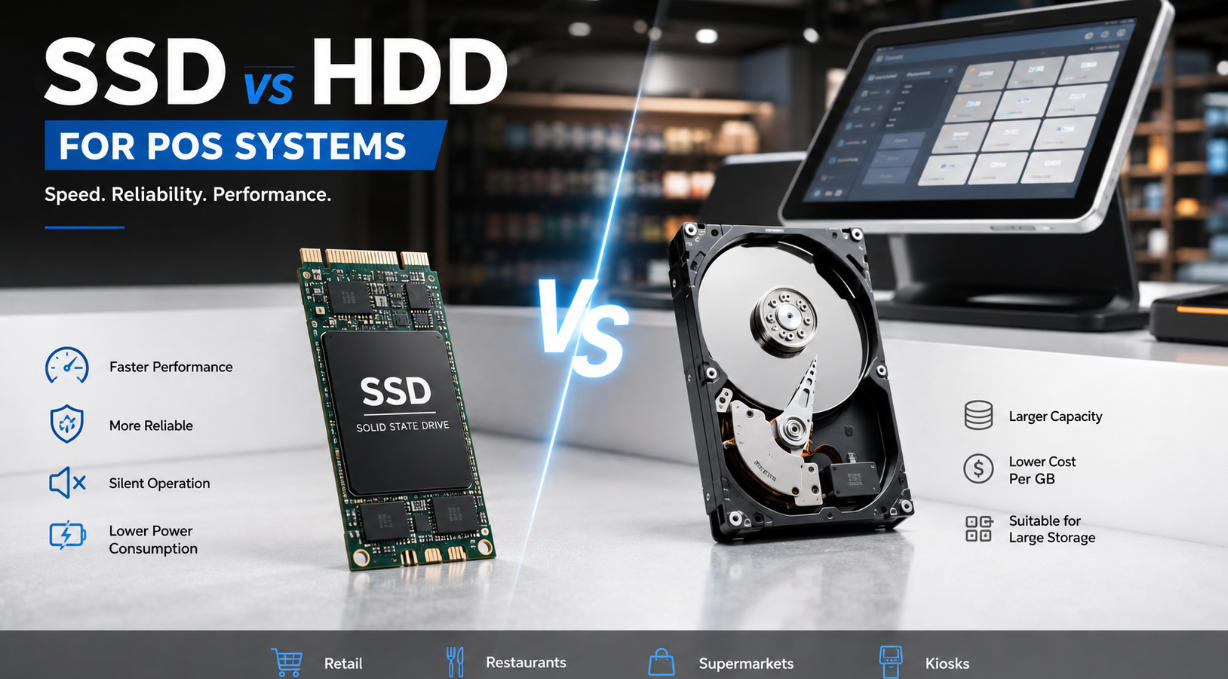 SSD vs HDD for POS: Which Storage Is Better for Point-of-Sale Systems?